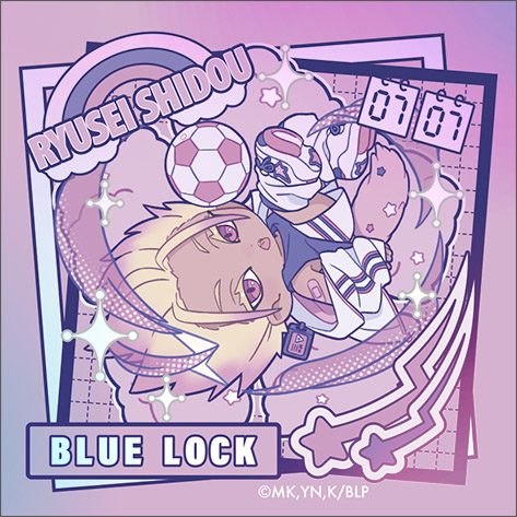 ブルーロック2期 ステッカー 士道龍聖 ぱすてるぽっぷ第2弾 ("Blue Lock" 2nd Season Sticker Shidou Ryusei Pastel Pop Vol. 2)