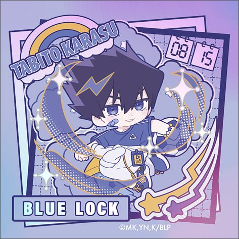 ブルーロック2期 ステッカー 烏旅人 ぱすてるぽっぷ第2弾 ("Blue Lock" 2nd Season Sticker Karasu Tabito Pastel Pop Vol. 2)