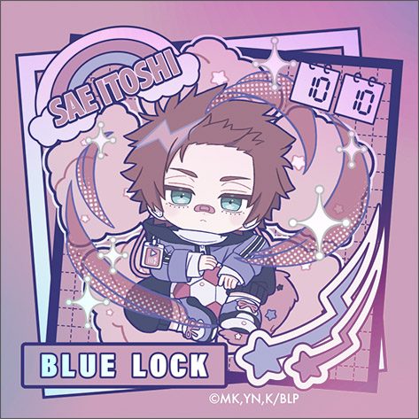 ブルーロック2期 ステッカー 糸師冴 ぱすてるぽっぷ第2弾 ("Blue Lock" 2nd Season Sticker Itoshi Sae Pastel Pop Vol. 2)