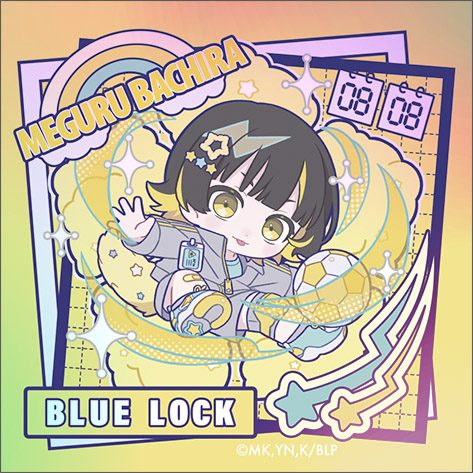 ブルーロック2期 ステッカー 蜂楽廻 ぱすてるぽっぷ第2弾 ("Blue Lock" 2nd Season Sticker Bachira Meguru Pastel Pop Vol. 2)