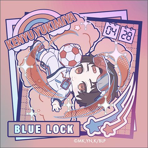 ブルーロック2期 ステッカー 雪宮剣優 ぱすてるぽっぷ第2弾 ("Blue Lock" 2nd Season Sticker Yukimiya Kenyu Pastel Pop Vol. 2)