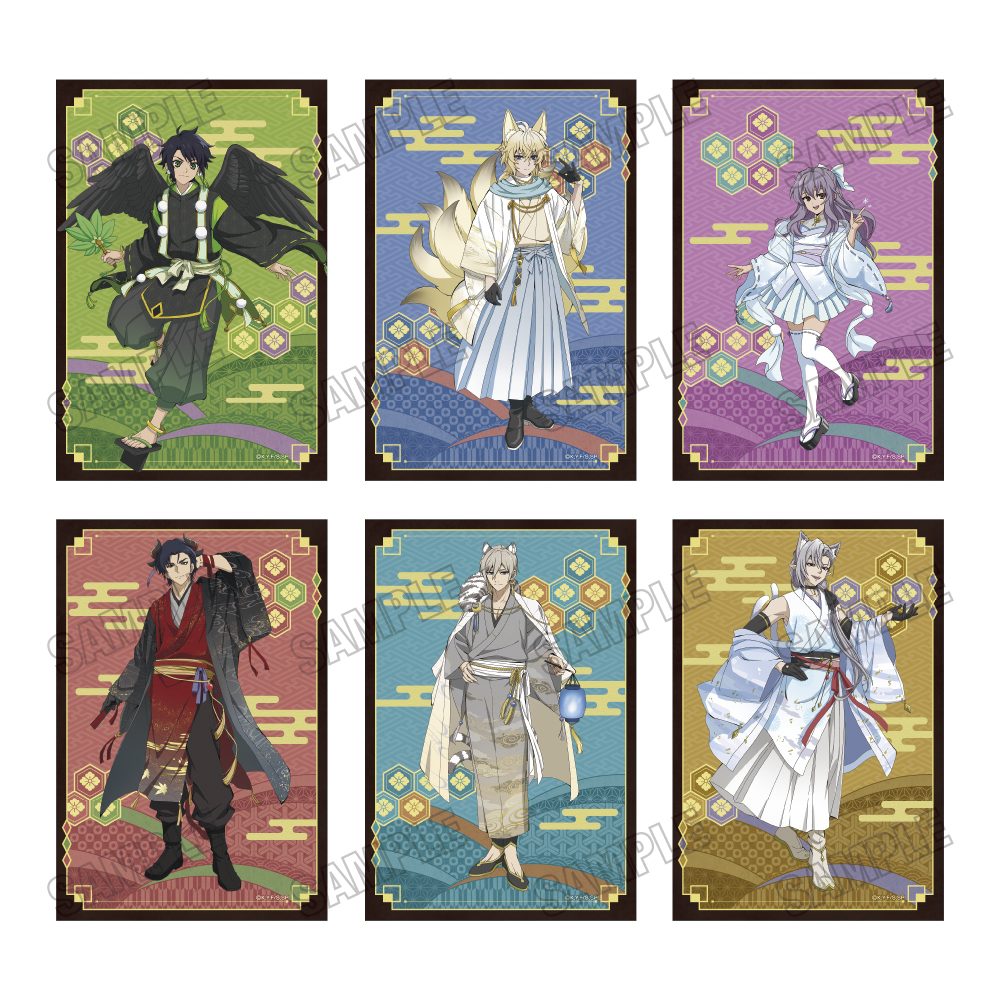 終わりのセラフ 描き下ろしイラストカードセット 百鬼夜行Ver. ("Seraph of the End" Original Illustration Card Set Hyakki Yakou Ver.)