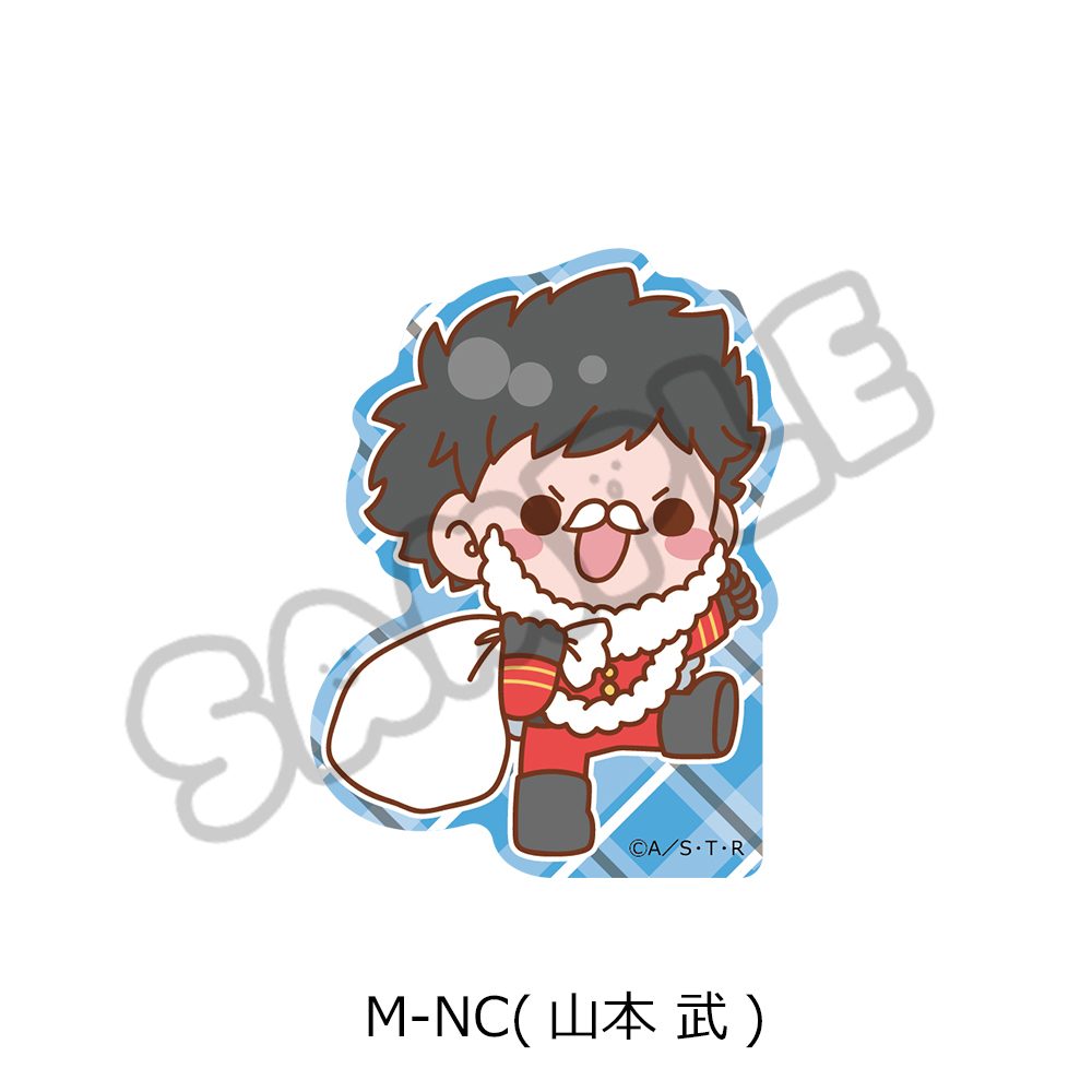 家庭教師ヒットマンREBORN! 第4弾 クリアステッカー M-NC 山本武 ("Reborn!" Vol. 4 Clear Sticker M-NC Yamamoto Takeshi)