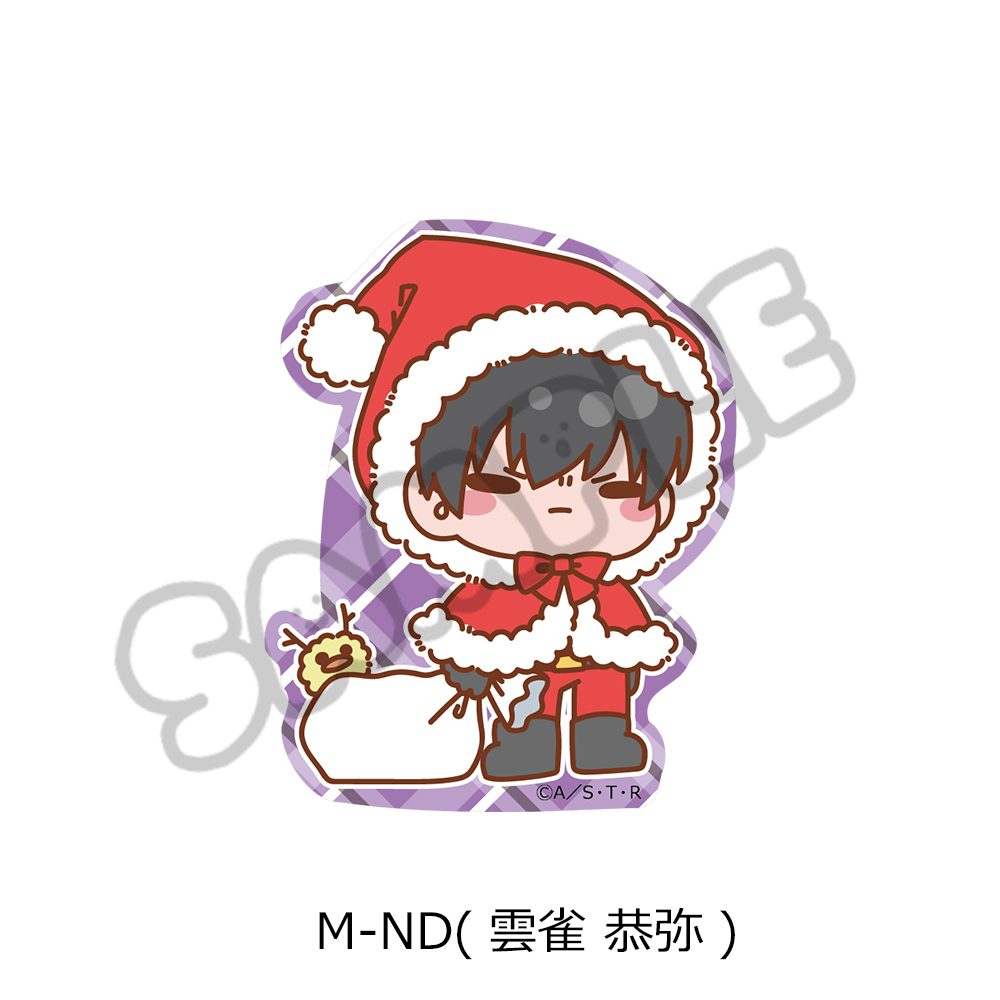 家庭教師ヒットマンREBORN! 第4弾 クリアステッカー M-ND 雲雀恭弥 ("Reborn!" Vol. 4 Clear Sticker M-ND Hibari Kyoya)