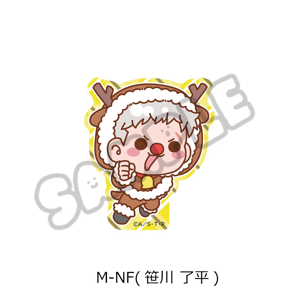 家庭教師ヒットマンREBORN! 第4弾 クリアステッカー M-NF 笹川了平 ("Reborn!" Vol. 4 Clear Sticker M-NF Sasagawa Ryohei)