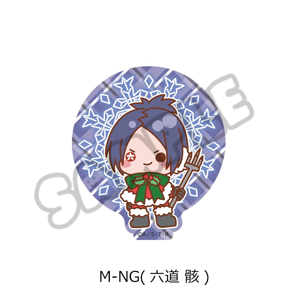 家庭教師ヒットマンREBORN! 第4弾 クリアステッカー M-NG 六道骸 ("Reborn!" Vol. 4 Clear Sticker M-NG Rokudo Mukuro)