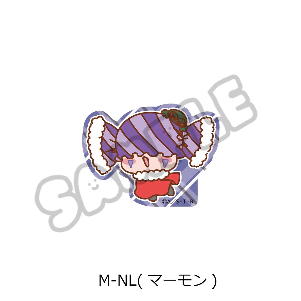 家庭教師ヒットマンREBORN! 第4弾 クリアステッカー M-NL マーモン ("Reborn!" Vol. 4 Clear Sticker M-NL Mammon)