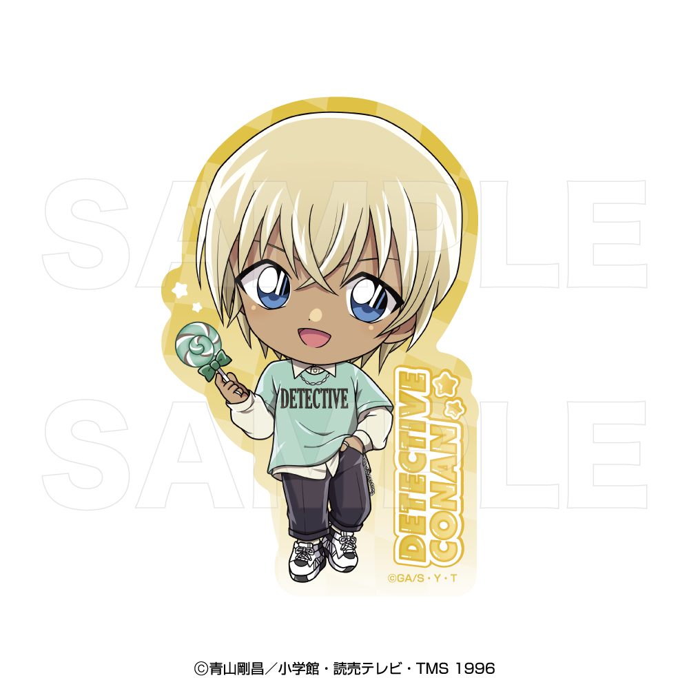 名探偵コナン ステッカー ロリポップミニ 安室透 ("Detective Conan" Sticker Lollipop Mini Amuro Toru)