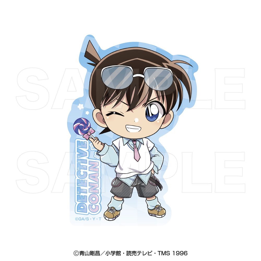 名探偵コナン ステッカー ロリポップミニ 工藤新一 ("Detective Conan" Sticker Lollipop Mini Kudo Shinichi)