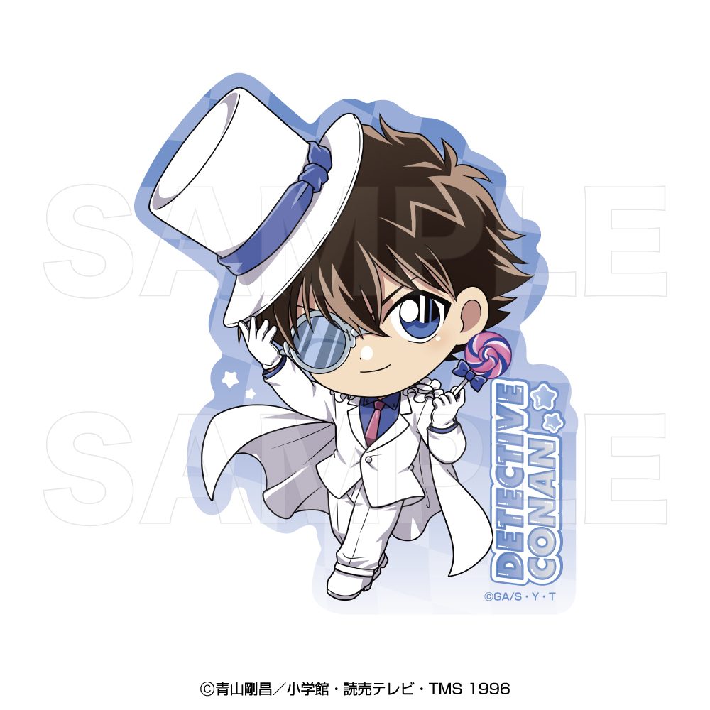 名探偵コナン ステッカー ロリポップミニ 怪盗キッド ("Detective Conan" Sticker Lollipop Mini Kaito Kid)