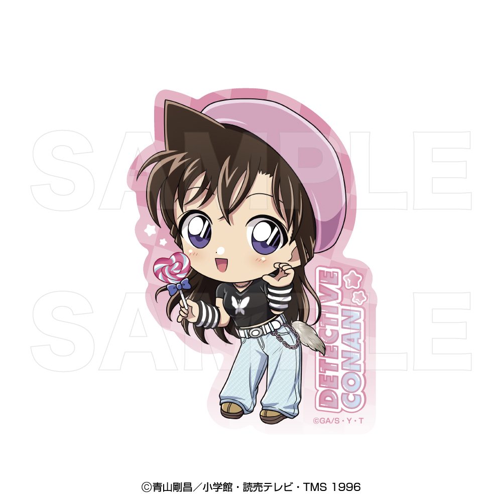 名探偵コナン ステッカー ロリポップミニ 毛利蘭 ("Detective Conan" Sticker Lollipop Mini Mori Ran)