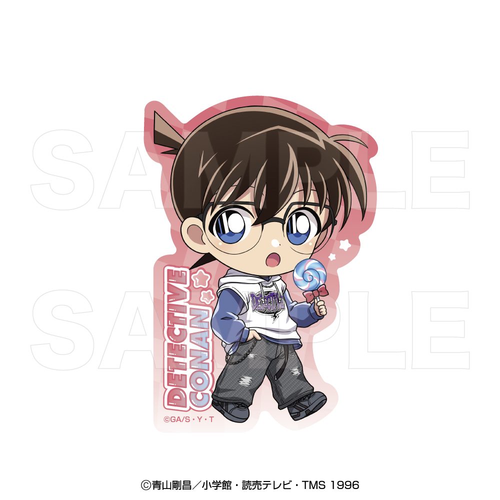 名探偵コナン ステッカー ロリポップミニ 江戸川コナン ("Detective Conan" Sticker Lollipop Mini Edogawa Conan)