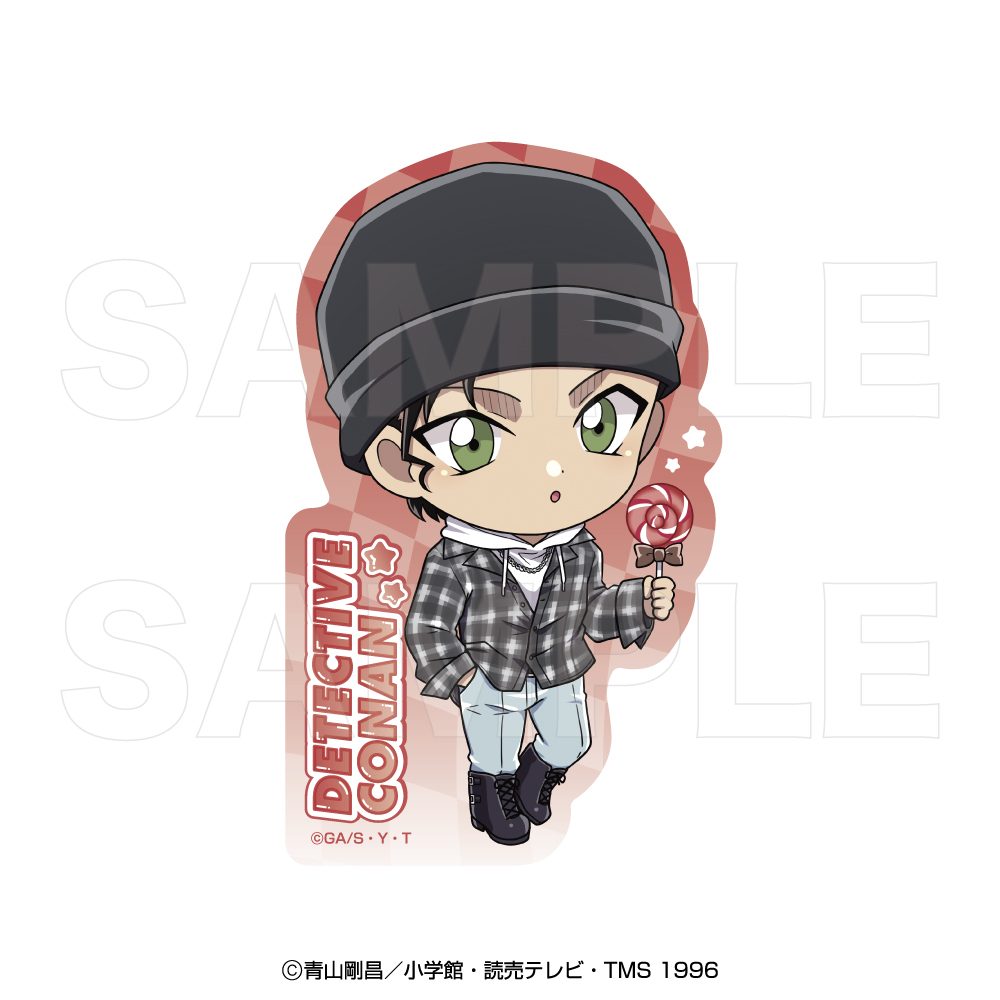 名探偵コナン ステッカー ロリポップミニ 赤井秀一 ("Detective Conan" Sticker Lollipop Mini Akai Shuichi)