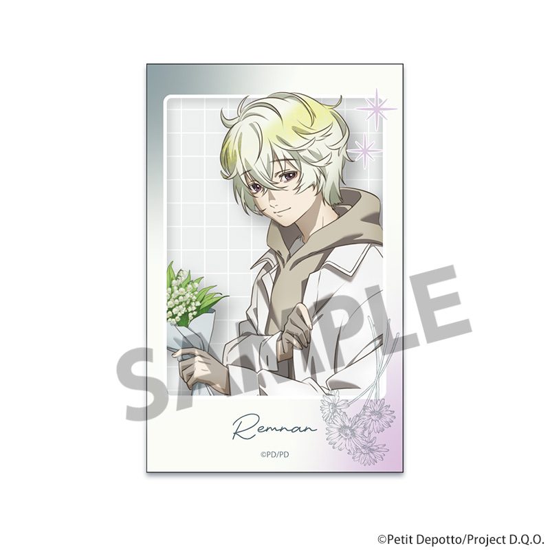 グノーシア 描き下ろしインスタントフォト風ステッカー レムナン ("GNOSIA" Original Illustration Instant Photo Style Sticker Remnan)