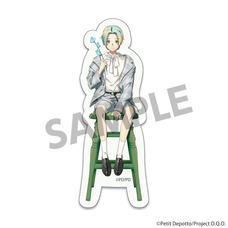 グノーシア 描き下ろしダイカットステッカー ユーリ ("GNOSIA" Original Illustration Die-cut Sticker Yuri)