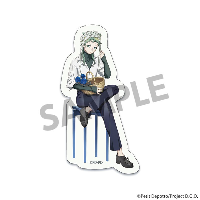 グノーシア 描き下ろしダイカットステッカー ラキオ ("GNOSIA" Original Illustration Die-cut Sticker Racio)