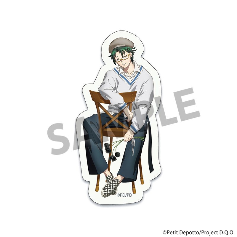 グノーシア 描き下ろしダイカットステッカー 沙明 ("GNOSIA" Original Illustration Die-cut Sticker Sha-Ming)