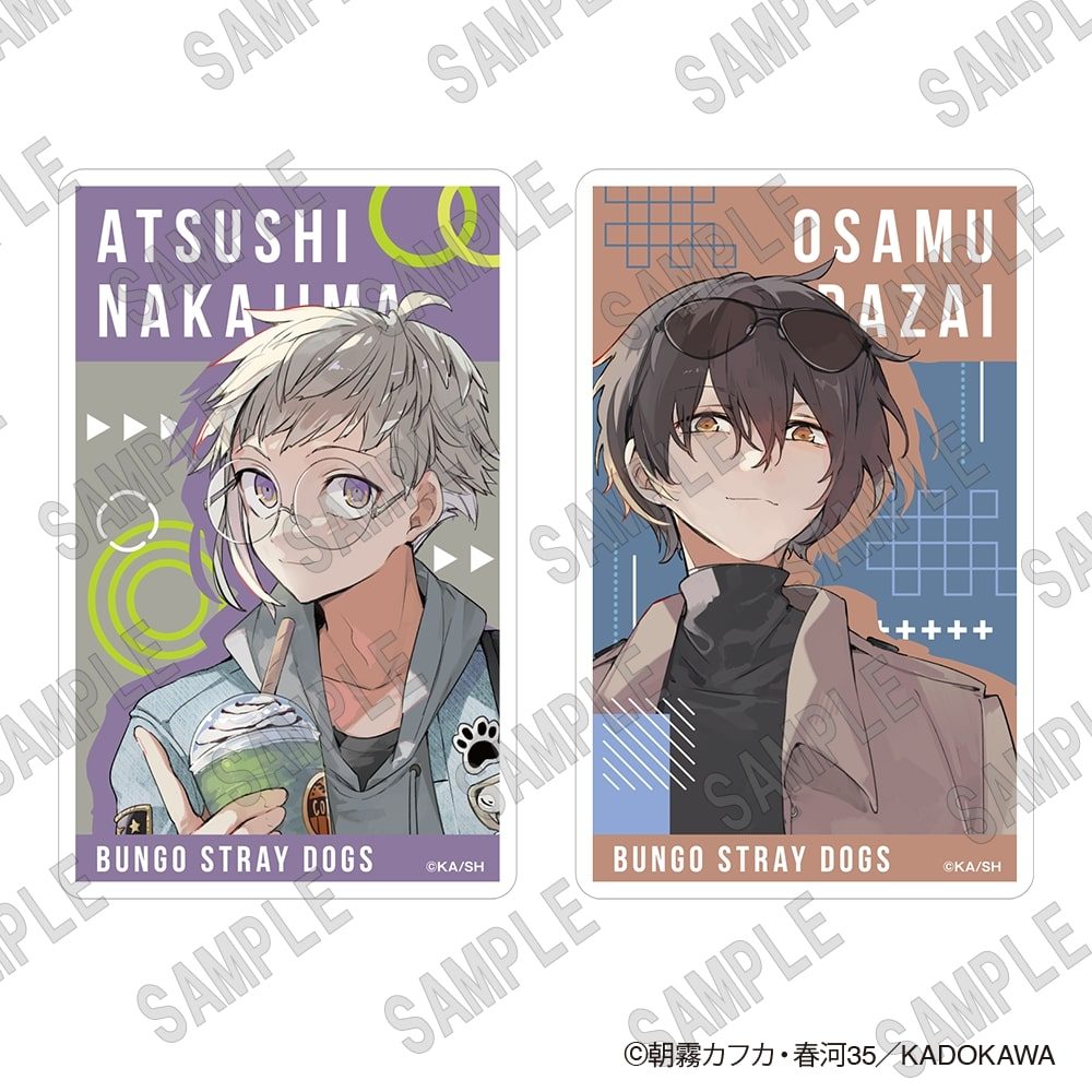 文豪ストレイドッグス アクリルカードセット(C107) ("Bungo Stray Dogs" Acrylic Card Set (C107))