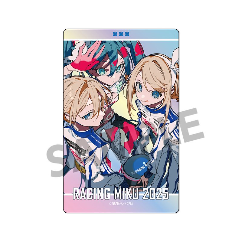 レーシングミク 2025 Rd.2 FUJI Ver. オーロラステッカー (Racing Miku 2025 Rd.2 FUJI Ver. Aurora Sticker)