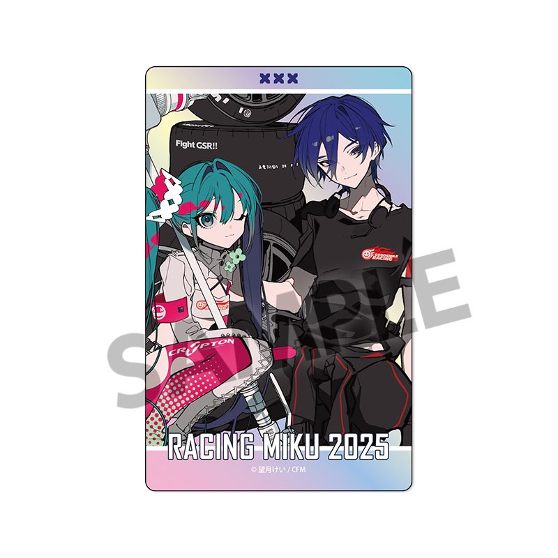 レーシングミク 2025 Rd.5 SUZUKA Ver. オーロラステッカー (Racing Miku 2025 Rd.5 SUZUKA Ver. Aurora Sticker)