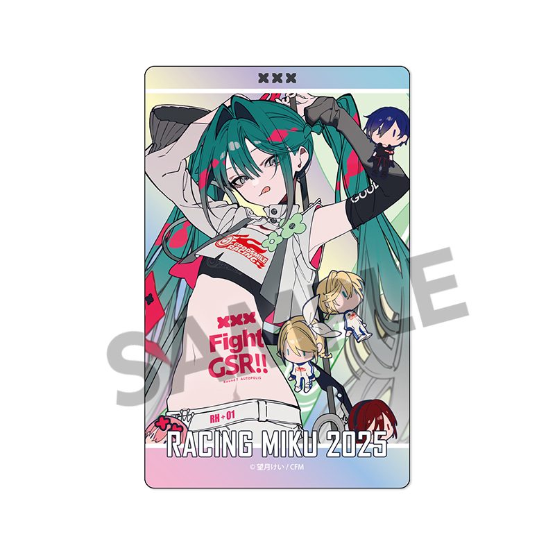 レーシングミク 2025 Rd.7 AUTOPOLIS Ver. オーロラステッカー (Racing Miku 2025 Rd.7 AUTOPOLIS Ver. Aurora Sticker)