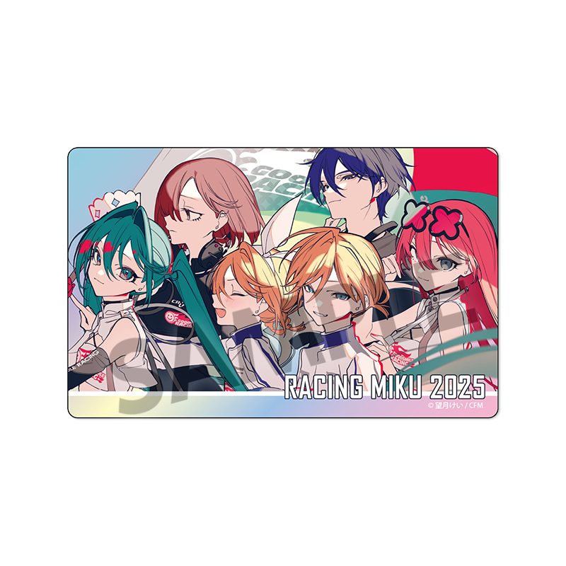 レーシングミク 2025 Rd.8 MOTEGI Ver. オーロラステッカー (Racing Miku 2025 Rd.8 MOTEGI Ver. Aurora Sticker)