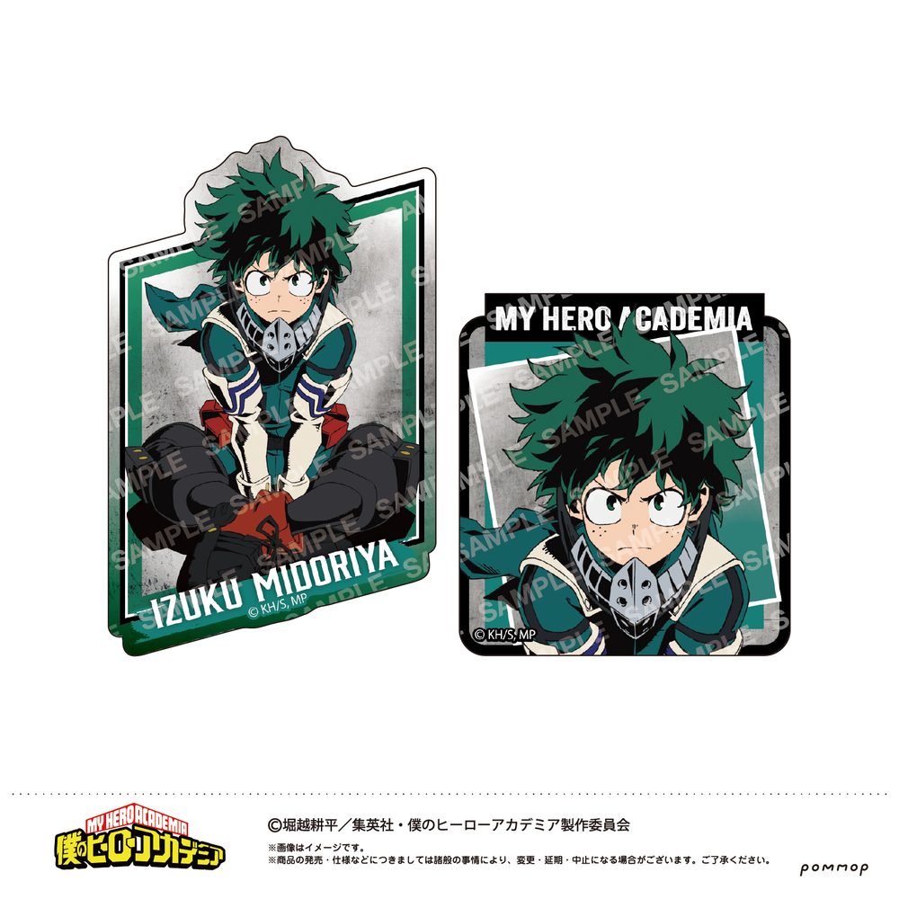 僕のヒーローアカデミア ダイカットシールセット-ヒーローvs敵<ヴィラン>- A 緑谷出久 ("My Hero Academia" Die-cut Sticker Set -Hero vs Villain- A Midoriya Izuku)