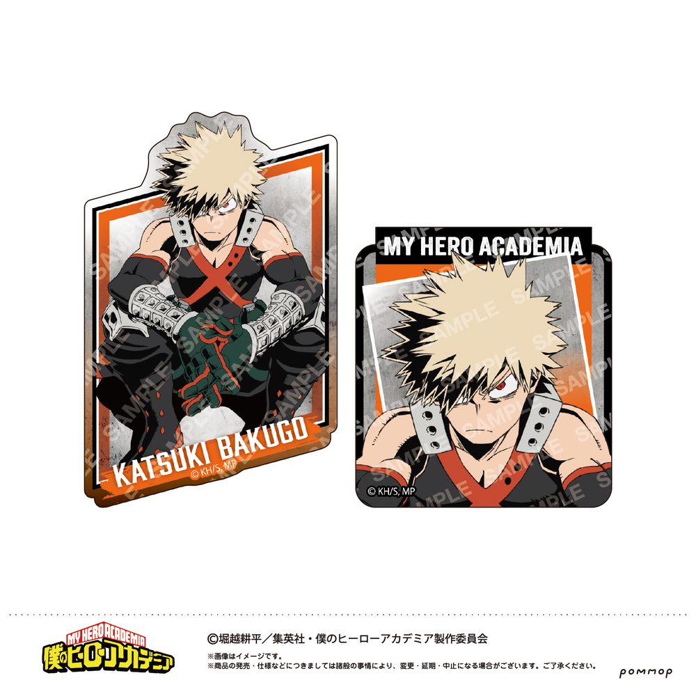 僕のヒーローアカデミア ダイカットシールセット-ヒーローvs敵<ヴィラン>- B 爆豪勝己 ("My Hero Academia" Die-cut Sticker Set -Hero vs Villain- B Bakugo Katsuki)