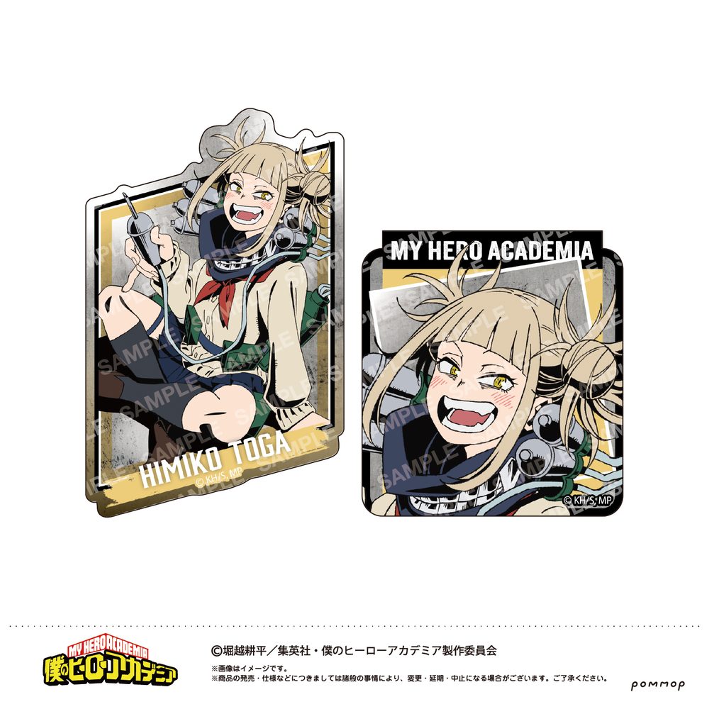 僕のヒーローアカデミア ダイカットシールセット-ヒーローvs敵<ヴィラン>- H トガヒミコ ("My Hero Academia" Die-cut Sticker Set -Hero vs Villain- H Toga Himiko)