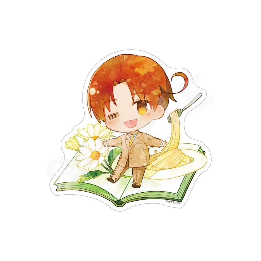 ヘタリア World☆Stars キャラでるアート ステッカー 01 イタリア ("Hetalia World Stars" Chara Deru Art Sticker 01 Italy)