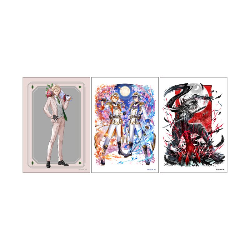 L版ブロマイド3枚セット クイズRPG 魔法使いと黒猫のウィズ 03 C(公式イラスト) (L Size Bromide 3 Set "Quiz RPG: The World of Mystic Wiz" 03 C (Official Illustration))