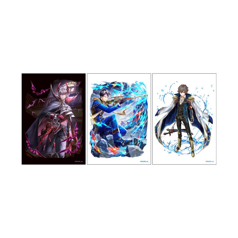 L版ブロマイド3枚セット クイズRPG 魔法使いと黒猫のウィズ 04 D(公式イラスト) (L Size Bromide 3 Set "Quiz RPG: The World of Mystic Wiz" 04 D (Official Illustration))