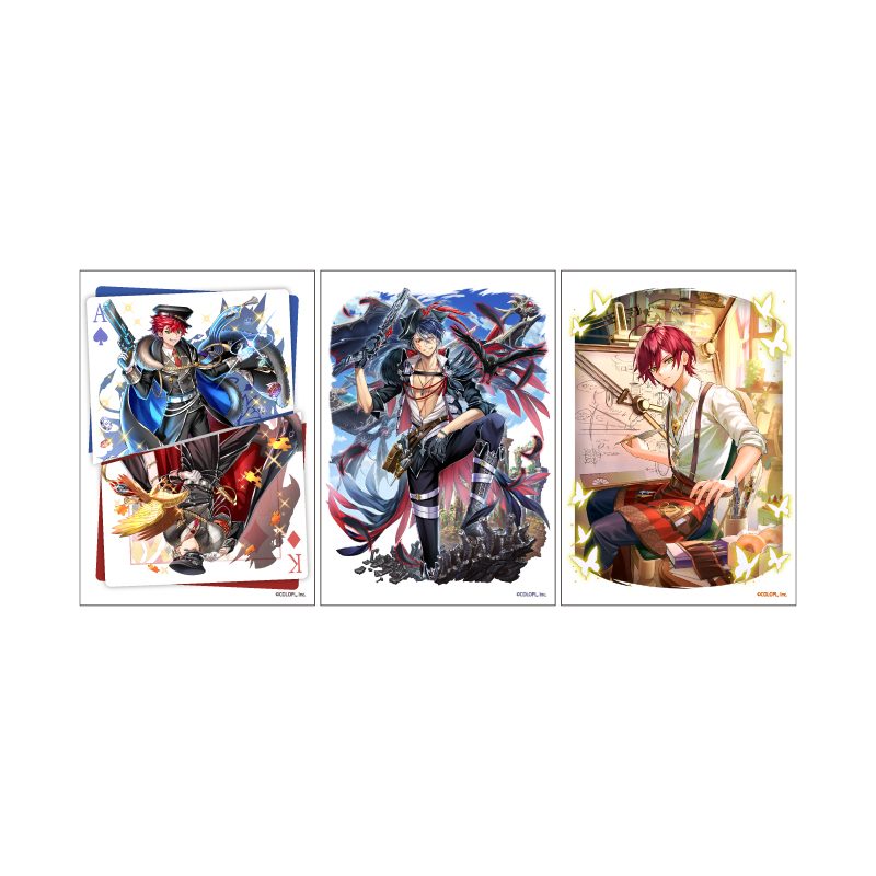 L版ブロマイド3枚セット クイズRPG 魔法使いと黒猫のウィズ 06 F(公式イラスト) (L Size Bromide 3 Set "Quiz RPG: The World of Mystic Wiz" 06 F (Official Illustration))