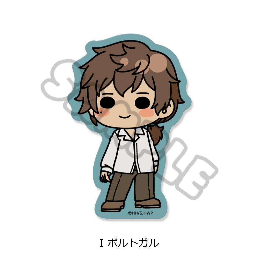 ヘタリア World☆Stars クリアカードステッカー I ポルトガル ("Hetalia World Stars" Clear Card Sticker I Portugal)