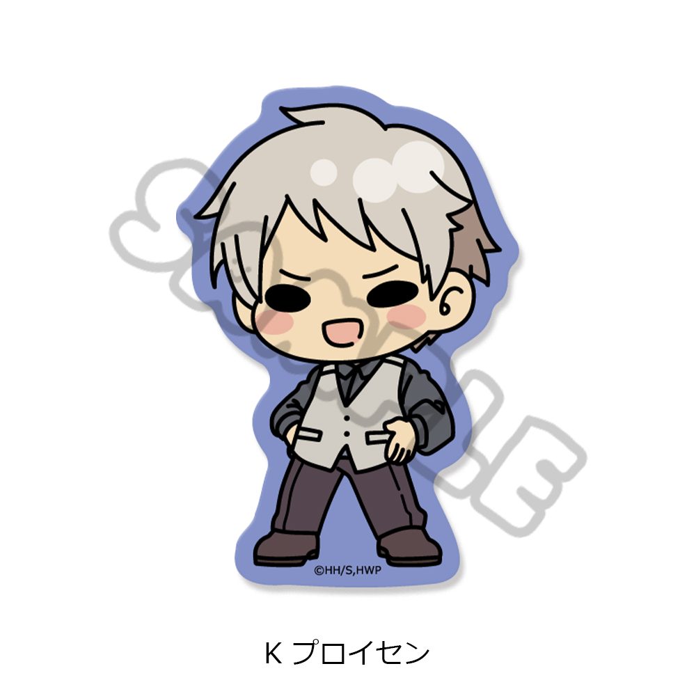 ヘタリア World☆Stars クリアカードステッカー K プロイセン ("Hetalia World Stars" Clear Card Sticker K Prussia)