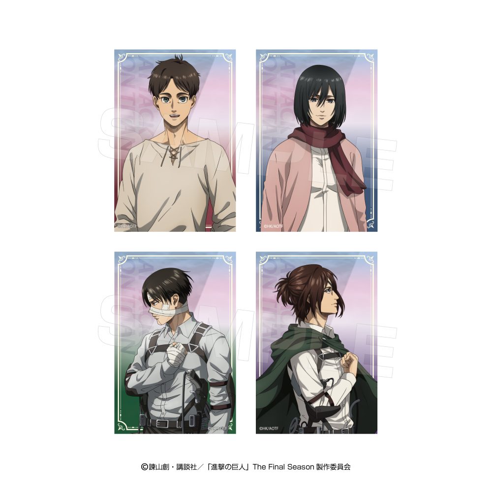 進撃の巨人 ステッカーセット EMOTIONAL WIND ("Attack on Titan" Sticker Set EMOTIONAL WIND)