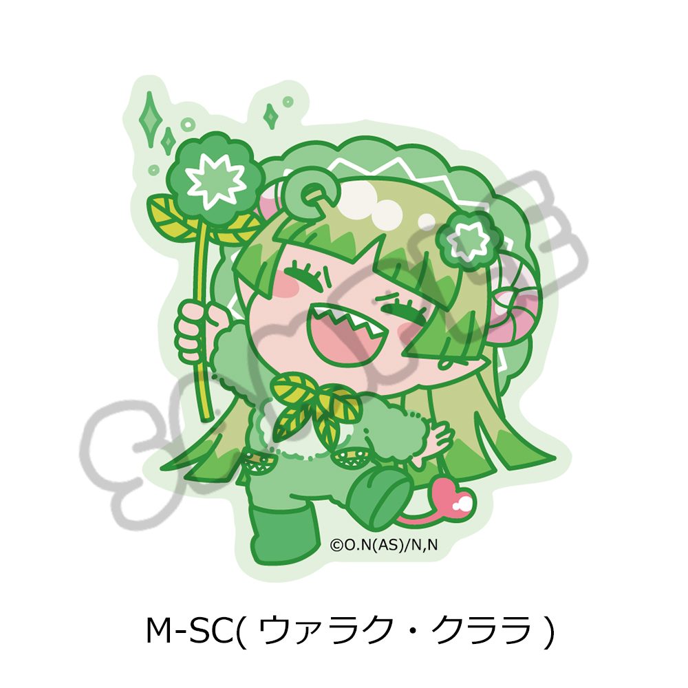 魔入りました!入間くん 第2弾 クリアステッカー M-SC ウァラク・クララ ("Welcome to Demon School! Iruma-kun" Vol. 2 Clear Sticker M-SC Valac Clara)