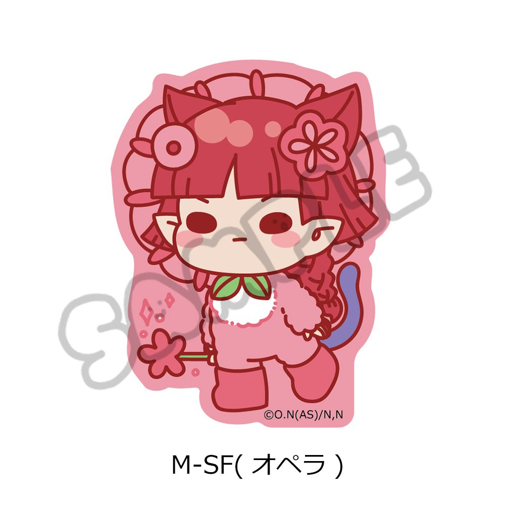 魔入りました!入間くん 第2弾 クリアステッカー M-SF オペラ ("Welcome to Demon School! Iruma-kun" Vol. 2 Clear Sticker M-SF Opera)