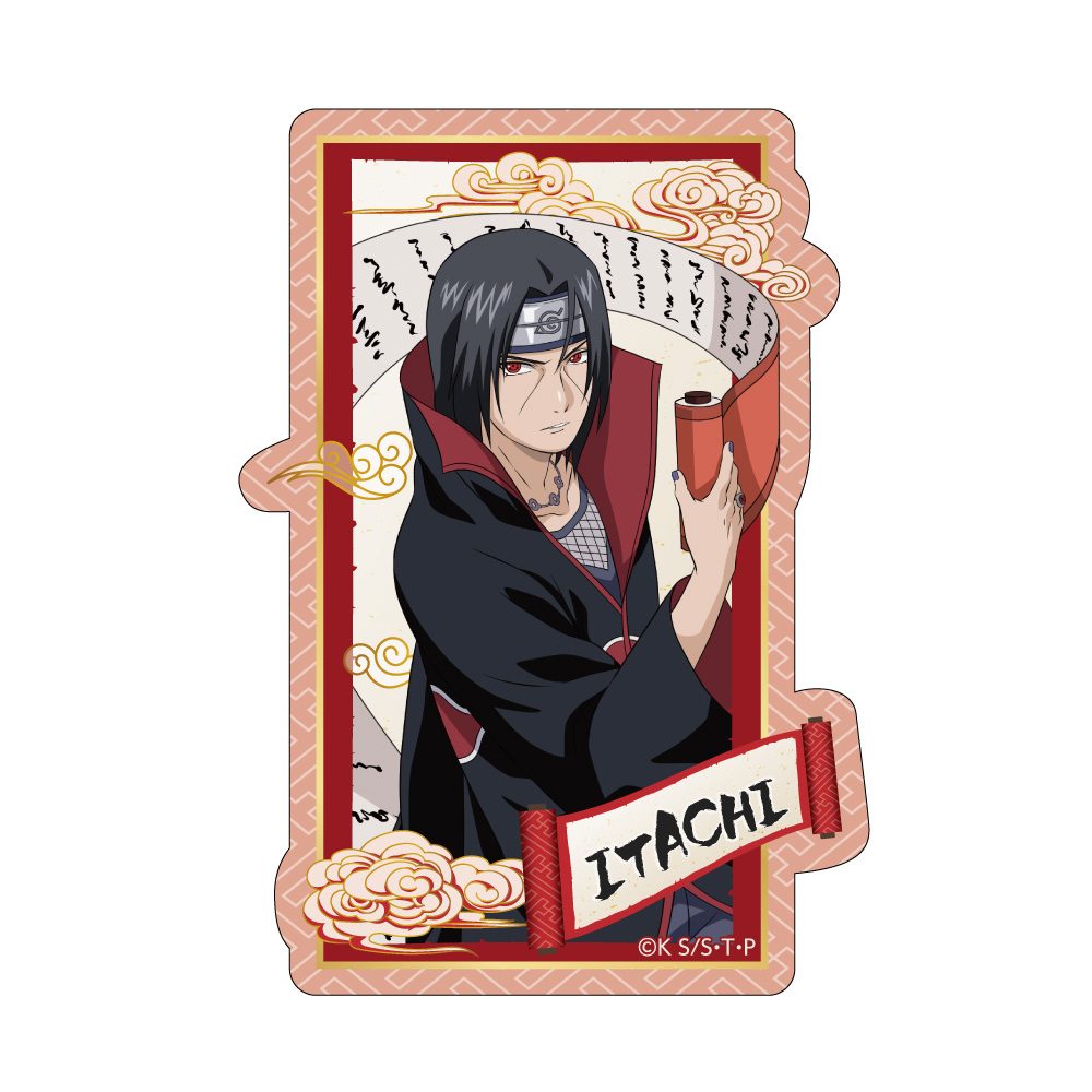 NARUTO-ナルト- 疾風伝 トラベルステッカー うちはイタチ ("NARUTO -Shippuden-" Travel Sticker Uchiha Itachi)