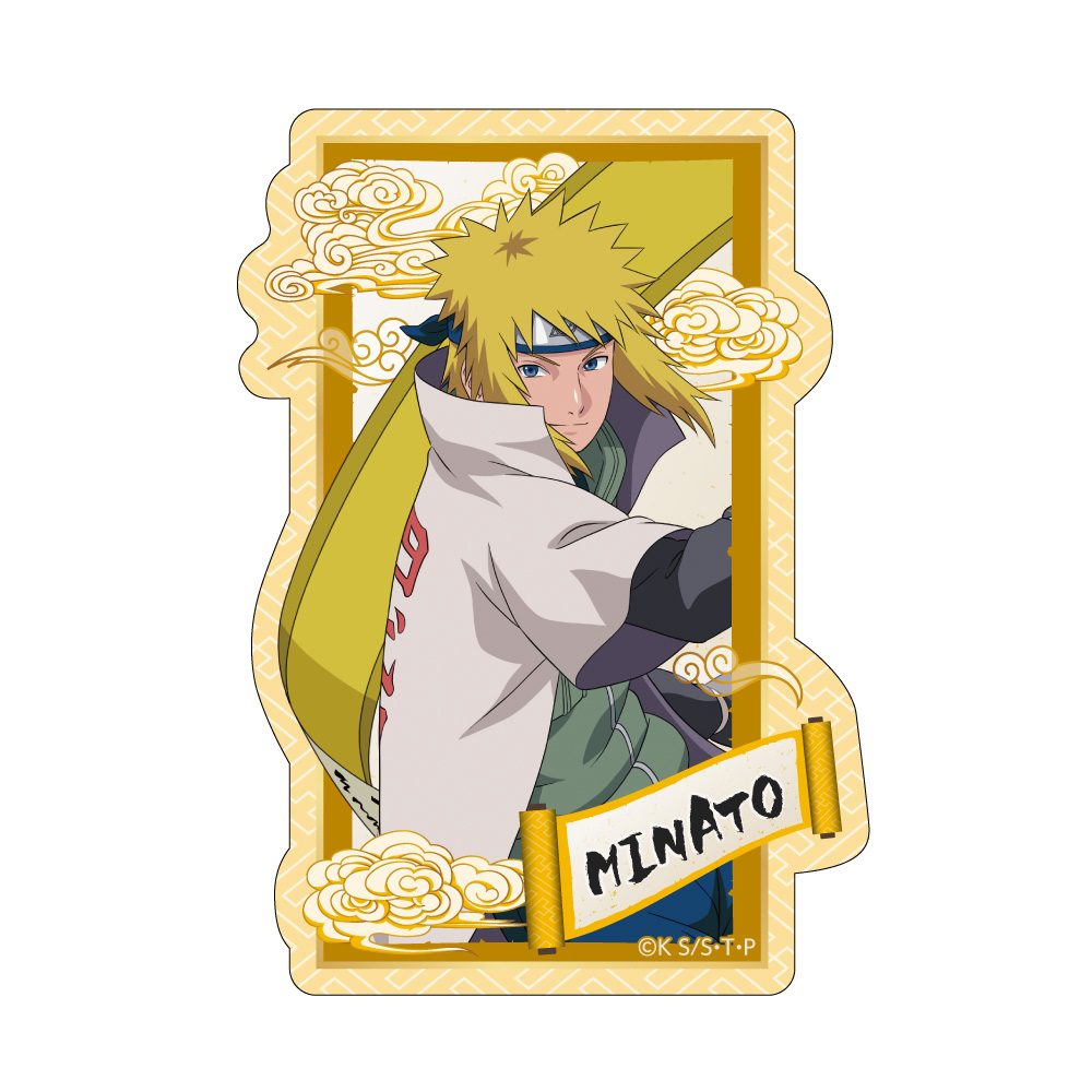 NARUTO-ナルト- 疾風伝 トラベルステッカー 波風ミナト ("NARUTO -Shippuden-" Travel Sticker Namikaze Minato)