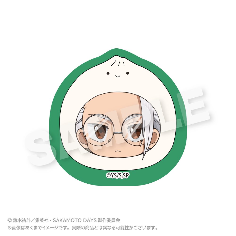 SAKAMOTO DAYS ダイカットステッカー まるめいつVer. 坂本太郎 B ("Sakamoto Days" Die-cut Sticker Marumates Ver. Sakamoto Taro B)
