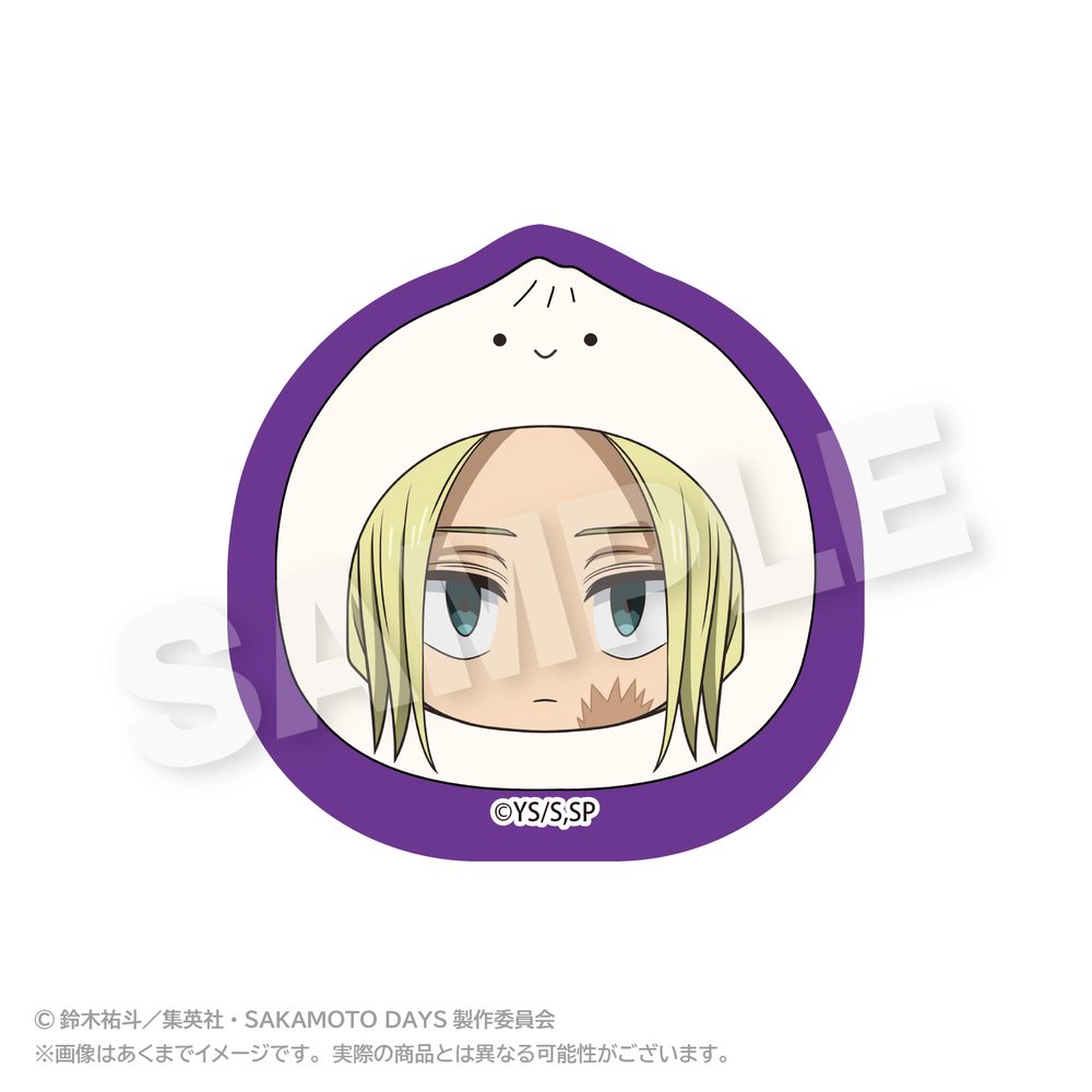 SAKAMOTO DAYS ダイカットステッカー まるめいつVer. 神々廻 ("Sakamoto Days" Die-cut Sticker Marumates Ver. Shishiba)
