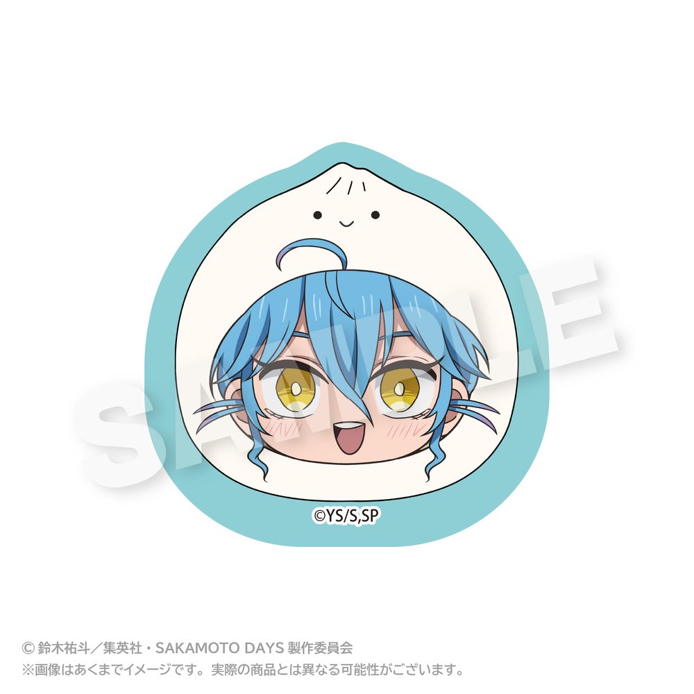 SAKAMOTO DAYS ダイカットステッカー まるめいつVer. 赤尾晶 ("Sakamoto Days" Die-cut Sticker Marumates Ver. Akao Akira)