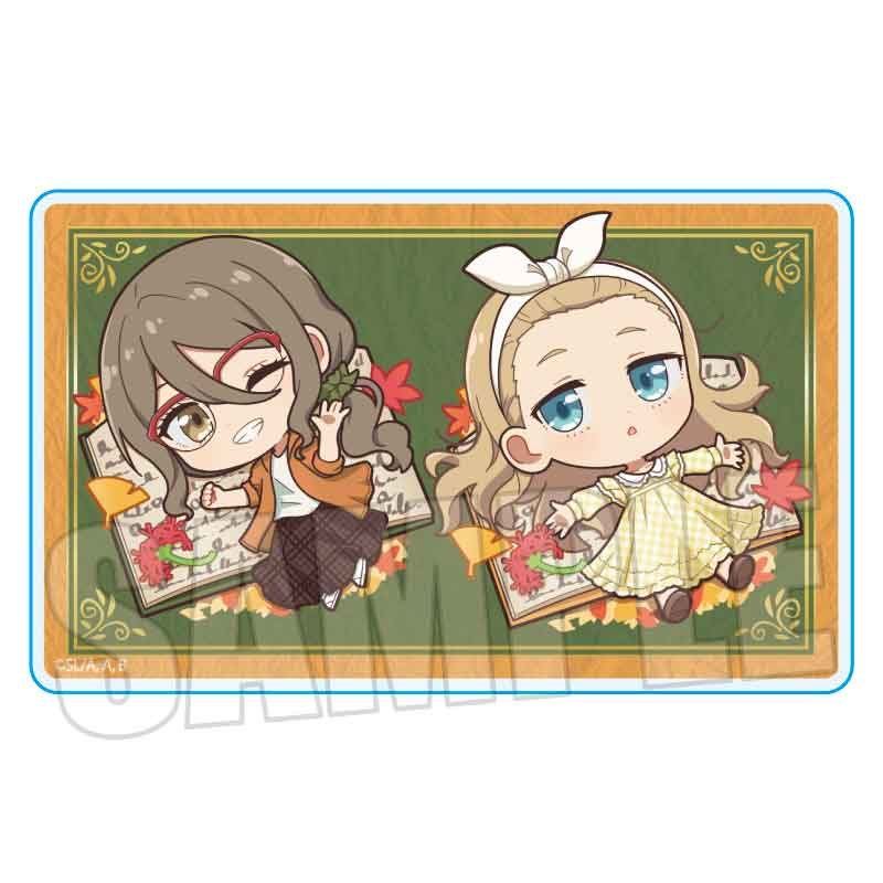 アクリルカード リコリス・リコイル ミズキ&クルミ(読書) (Acrylic Card "Lycoris Recoil" Mizuki & Kurumi (Reading))