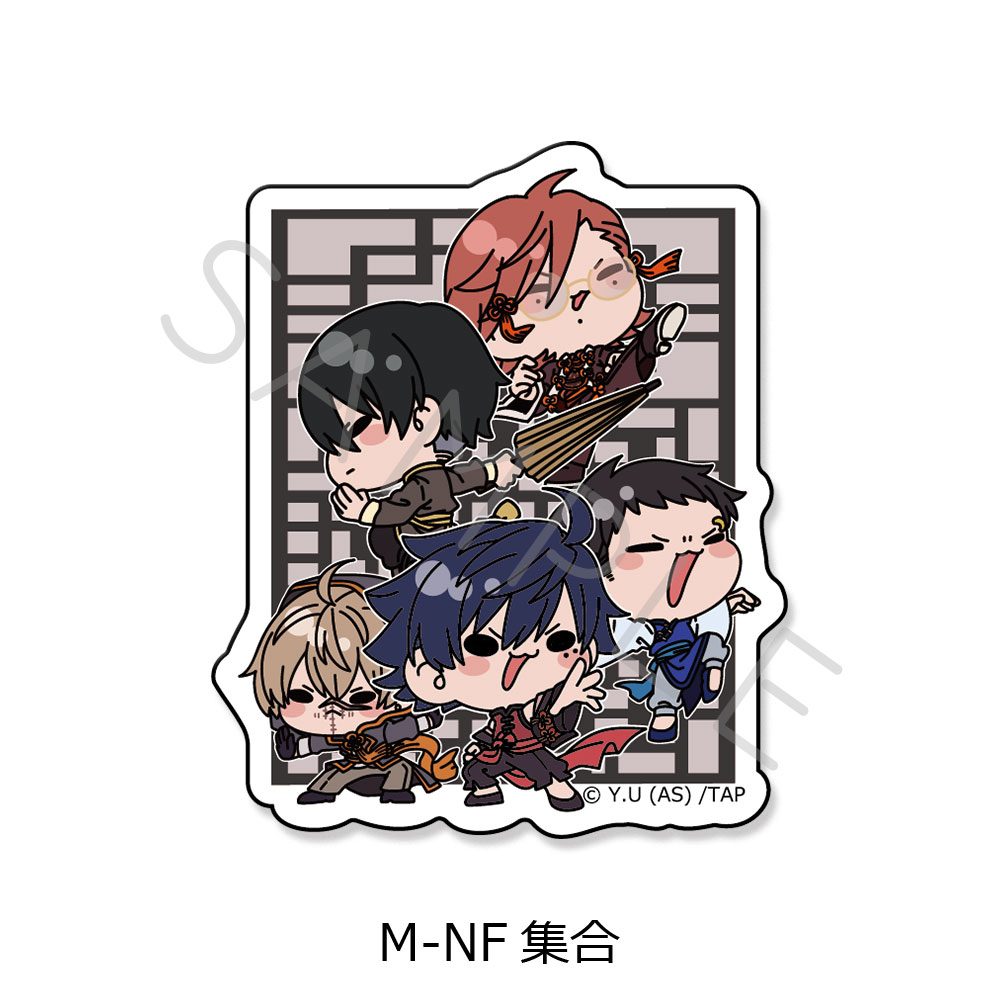 桃源暗鬼 第2弾 ペットカードステッカー M-NF 集合 ("Tougen Anki" Vol. 2 PET Card Sticker M-NF Group)
