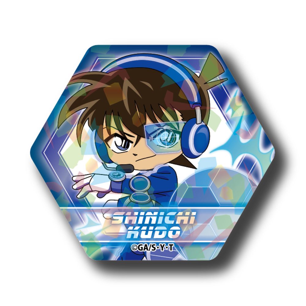 名探偵コナン SFコレクション ホログラムステッカー 工藤新一 ("Detective Conan" SF Collection Hologram Sticker Kudo Shinichi)