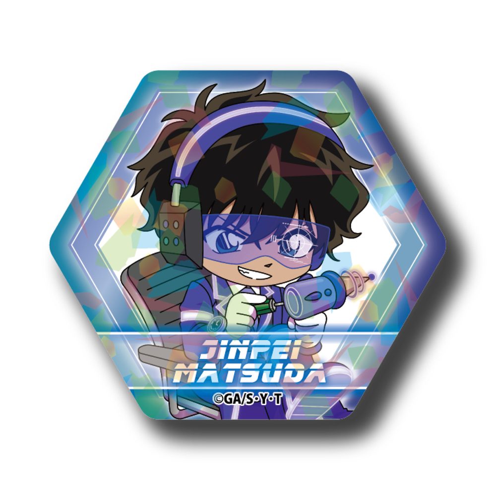 名探偵コナン SFコレクション ホログラムステッカー 松田陣平 ("Detective Conan" SF Collection Hologram Sticker Matsuda Jinpei)