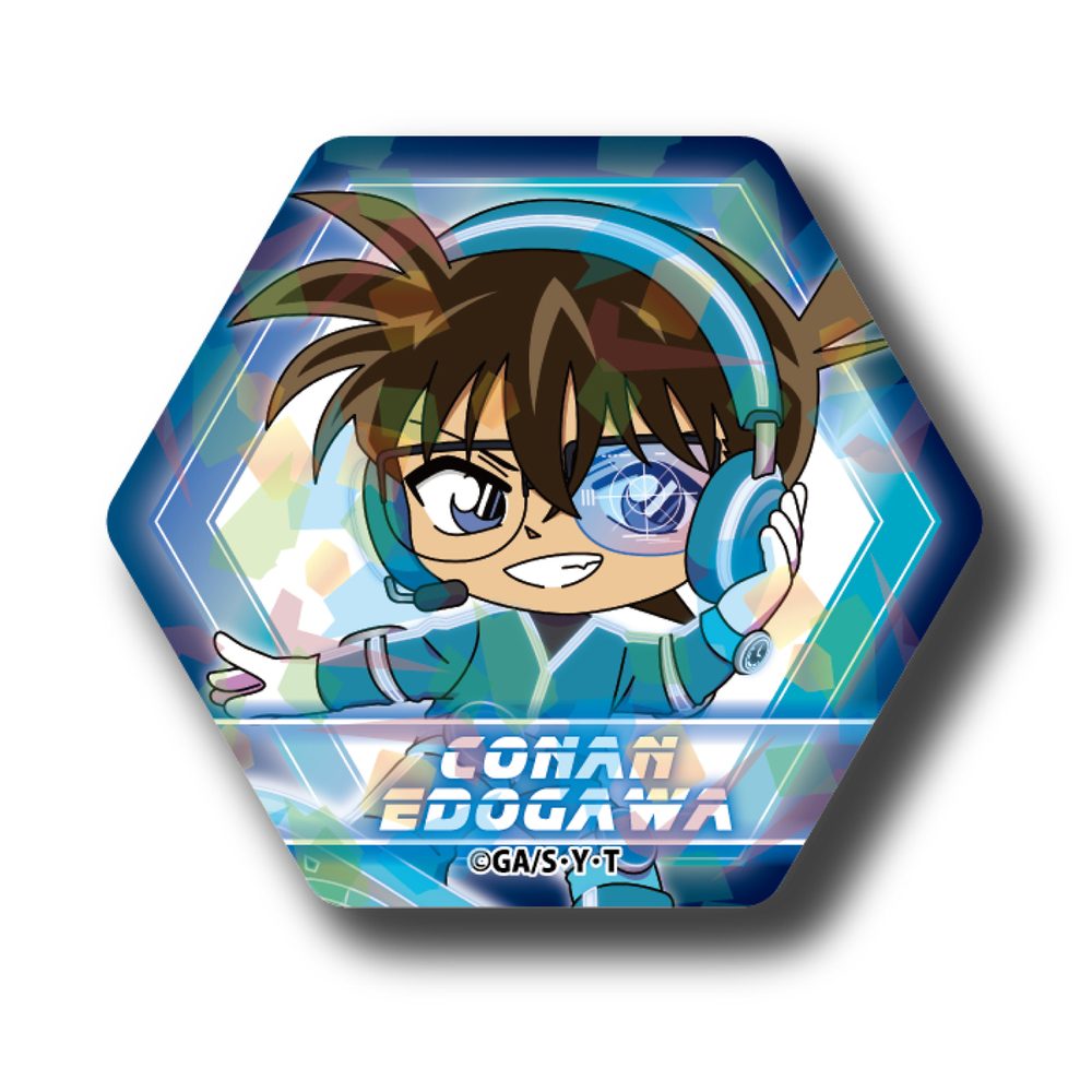 名探偵コナン SFコレクション ホログラムステッカー 江戸川コナン ("Detective Conan" SF Collection Hologram Sticker Edogawa Conan)