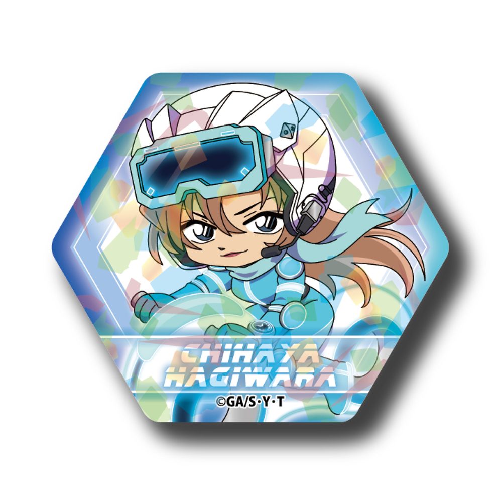 名探偵コナン SFコレクション ホログラムステッカー 萩原千速 ("Detective Conan" SF Collection Hologram Sticker Hagiwara Chihaya)