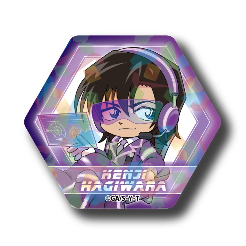 名探偵コナン SFコレクション ホログラムステッカー 萩原研二 ("Detective Conan" SF Collection Hologram Sticker Hagiwara Kenji)